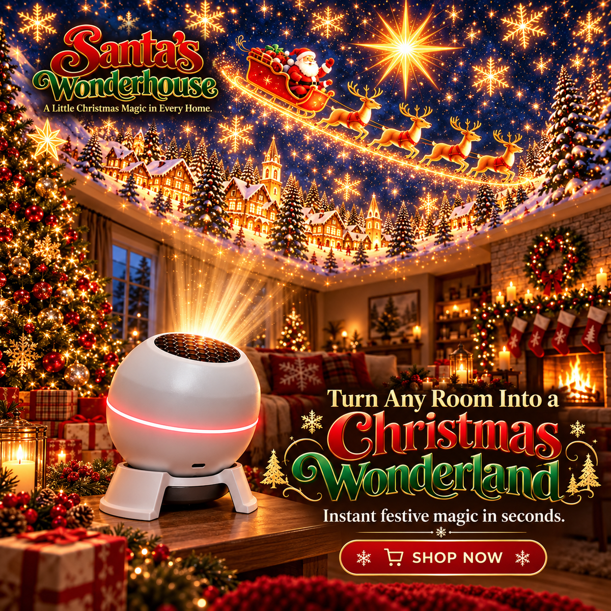 MerryGlow™ Christmas Sky  Projector