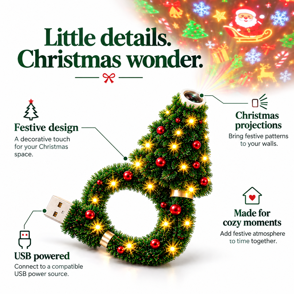 Christmas Glow™ Magical Christmas Projector